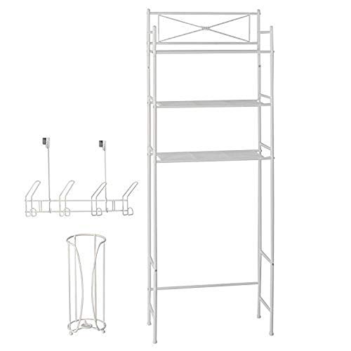 LDR INDUSTRIES White 163 3000WT 3PC Bath Organizer KIT
