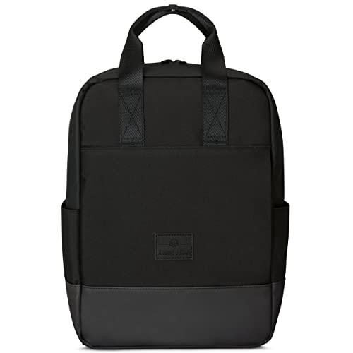 Johnny Urban Rucksack Damen Herren Schwarz - Jona Medium - Sportlicher Laptop Tagesrucksack für Uni City Schule Sport- Cityrucksack Tasche mit Laptopfach - Wasserabweisend