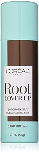 Root Cover Up Temporary Gray Concealer Spray, Dark Brown 2 oz. by L'Oreal Paris