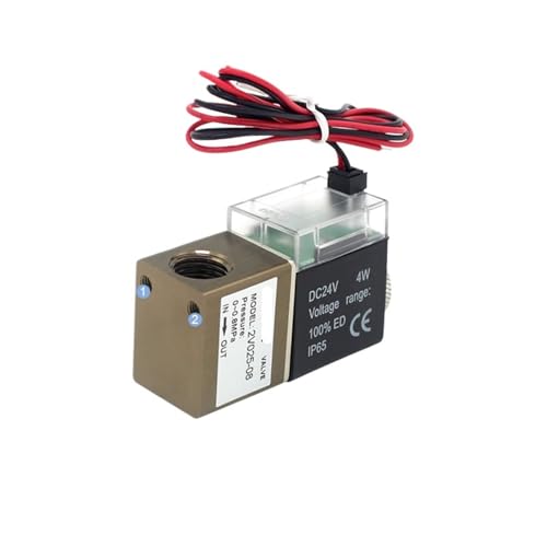 Vanne pneumatique 2V025-08 pour stopper les fuites d'air 1/4 pouce 24V 220V