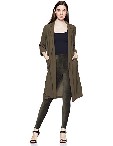 Image of Marks & Spencer Women's Slim Fit Pants (T57 /8881 Fern Green S (8))