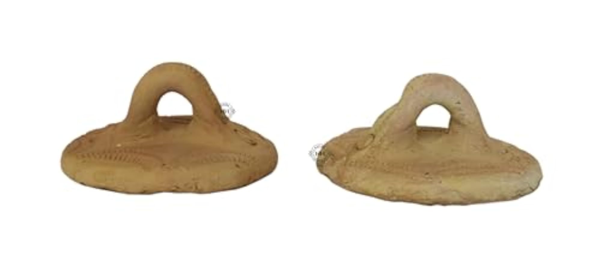 Pack of 2 Clay Body & Foot Scrub Pumice Stone