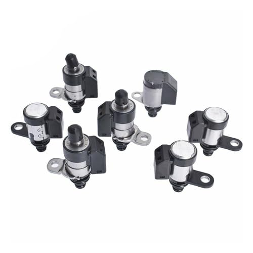 PANGOLIN 7pcs RE5R05A Transmission Solenoid Kit for 2004-2009 2010 Nissan Titan V8 5.6L Engine Aftermarket Parts, Replace OE 63431A-U 31941-1FX02