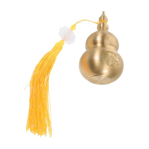 Ornements de gourde artisanale en laiton CLMJHG Feng Shui pour décoration maison