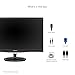 ViewSonic VX2257-MHD 22 Inch 75Hz 2ms 1080p Gaming Monitor with FreeSync Eye Care HDMI and DP