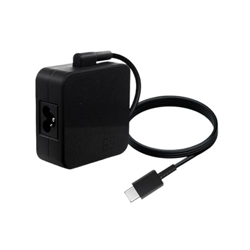 Adaptador de CA UC 20V 3.25A con suministro estable de 65W y conector Tipo-C reversible