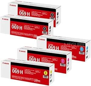 Canonトナーカートリッジ069H 4色セット Amazon | 【純正品 4色5個セット】キヤノン トナーカートリッジCRG