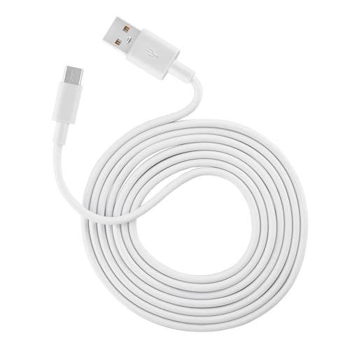 Cable micro USB largo de 6m blanco que soluciona la falta de enchufes para cámaras 3
