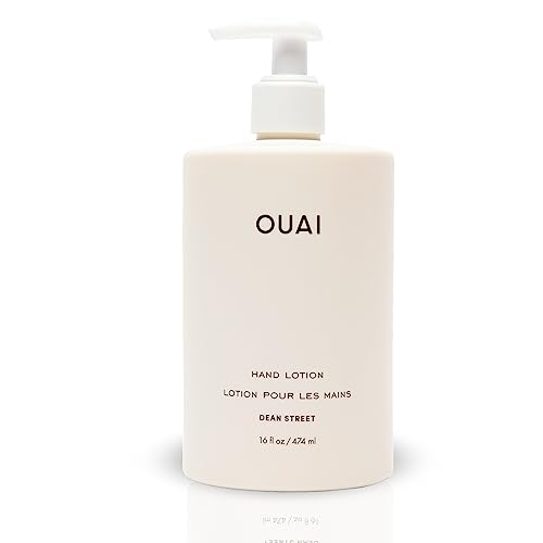 OUAI Hand Lotion. The Perfect Lightweight Formula to Hydrate Your Driest Spots. Made with Avocado, Jojoba and Rose Hip Oils to Lock in Moisture (16 fl oz)