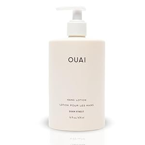 OUAI Hand Lotion – Daily, Lightweight, Hydrating Lotion for Dry Skin – Made with Avocado, Rosehip and Jojoba Oil to Lock in Moisture – Never Greasy (16 Fl Oz)