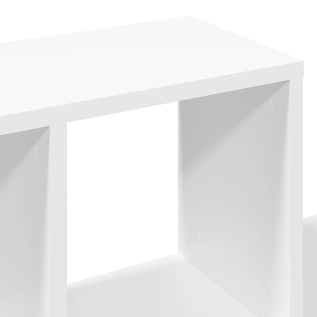 vidaXL Scaffale a Parete Bianco 100x20x53 cm in Legno Multistrato