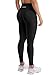 YEOREO Damen Sport Leggings Invisible Scrunch Butt Gym Leggings Hoch Taille Yoga Legging Booty Workout Leggings Booty Lifting Po Push Up Gym Sporthose Schwarz M