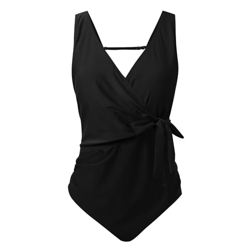 Maillot de bain tankini grande taille avec culotte haute et armatures