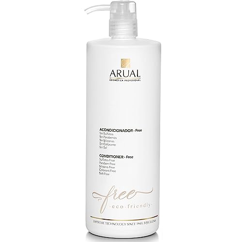 ARUAL Acondicionador Free sin sulfatos, sin parabenos ni siliconas, 1000 Mililitro