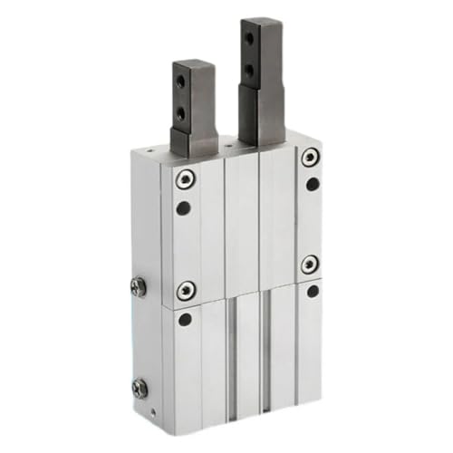 Cylindre MIS12-10D mini vérin double effet pneumatique inox ISO - 2