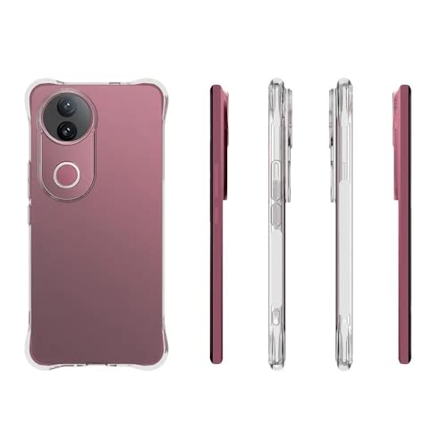 Image of Compatible for [ vivo v50 5G ] Bumper Back Case Cover for [ vivo v50 5G ] - Transparent