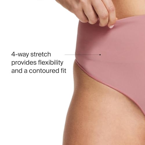 Image of SPANX SPANXshape ExtraOrdinary Thong - Sculpting with Compression - Women's Shapewear Underwear - Recycled Nylon Fabric Blend