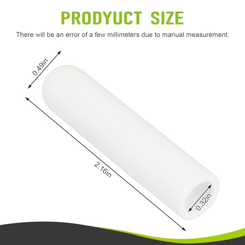 SRV7034-186 Thermocouple Ceramic Protection Cover Replacement for Quadra Fire Pellet Stove Tube Part PS35 PS50 CAB50(2Pack)