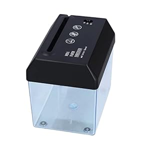 Papierversnipperaar, Eenvoudige Bediening, Brede Toepassing, Lichtgewicht Mini-papierversnipperaar, Draagbaar Formaat voor School, Thuis, Kantoor