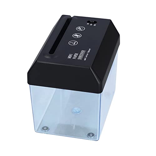 Portable Mini Paper USB, Shredder A6 Metal Knife Wear USB, Knife, Shredders Highly Space Saving Electric Easy,