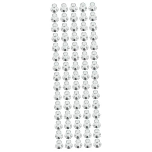 BESPORTBLE 150pcs Stainless Steel Inline Skate Shafts Gaskets Roller Skate Side Plugs Replacement for