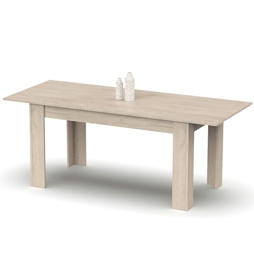 briebe Mesa Comedor Extensible, Salón o Cocina para 6 a 10 Person...