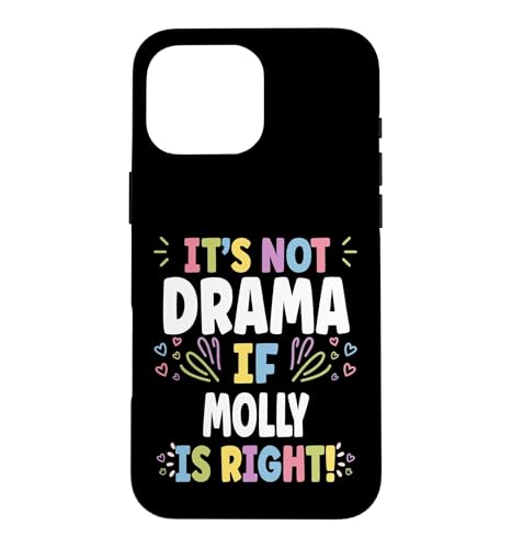 MOLLY Personalized Women's Gift Custom MOLLY �X�}�z�P�[�X iPhone 16 Pro Max �p
