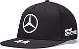 Mercedes-AMG Petronas Motorsport Offizielle Formel 1 Merchandise 2019 F1™ - Lewis Hamilton Flatbrim Kappe – Schwarz