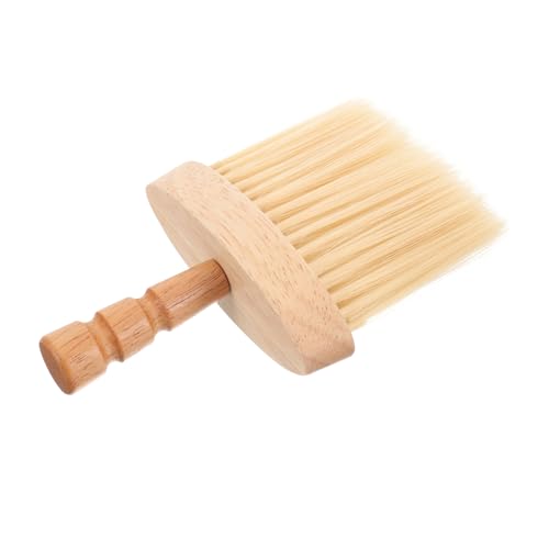 Beatifufu Comfortable Skin-friendly Brush Multi-functional Hair Sweep for Cutting Shaving Essential Barber Shop Accessory