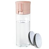 BRITA gourde filtrante Vital Abricot (0,6 L), 2 filtres MicroDisc...