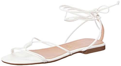 Sandália Rasteira Branco My Shoes