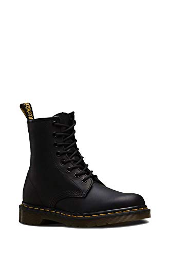 Bottines de prestige 1460 en cuir pleine fleur avec finitions soignées et semelle soudée