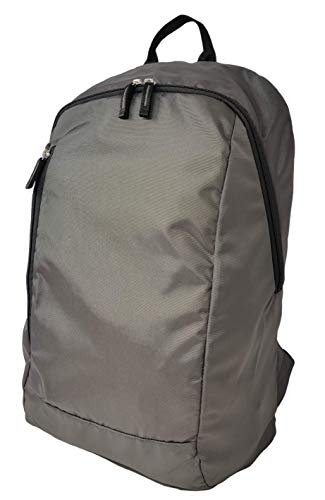 Image of QIPS 24 ltrs / 18 Inch Everyday Laptop Backpack Bag for upto 16 Inch Laptop with YKK Zipper, Grey
