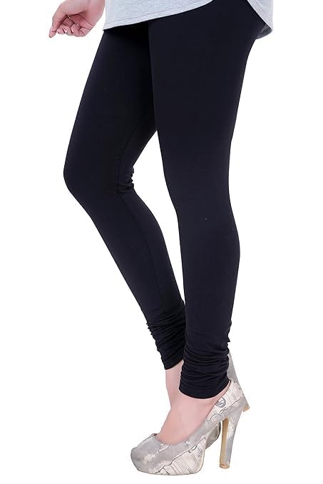 comfort king Ultra Soft Cotton Lycra Churidar Leggings for Women-picture-50