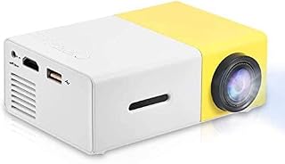 Mini Projector Portable 1080P LED Projector Home Cinema Theater Indoor/Outdoor Movie projectors Support Laptop PC,HDMI Input,Need Data Cable Connection Support AV, USB, Memory Card