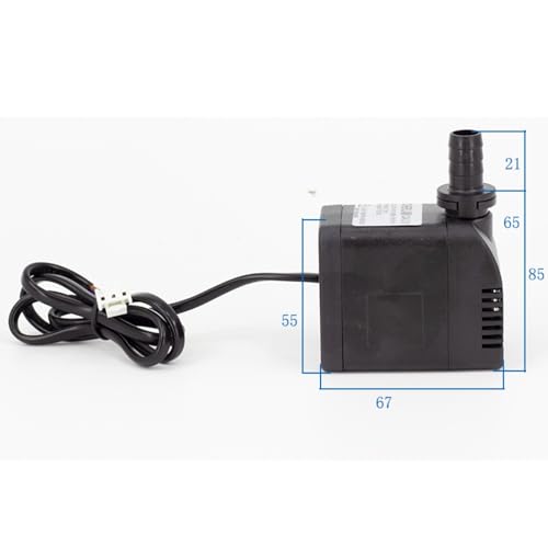 Accesorios para fabricadoras de hielo: bomba sumergible circulante superior CM-218 de 15 W para máquina fabricadora de hielo y electrodomésticos para el hogar miniatura 2