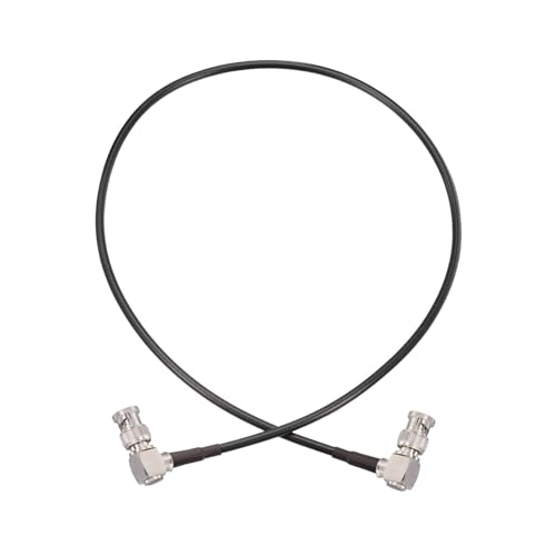 Image of Superbat 3G /6G /12G SDI Cable 2ft BNC Cable 75 Ohm Thin Precision SDI Video Cable Right Angle Supports HD-SDI /3G-SDI /4K /8K Monitor Surveillance Camera CCTV System