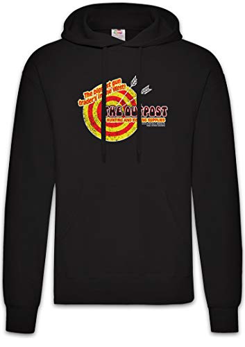 Sweat à capuche R Outpost I Urban Backwoods pour homme en coton confort
