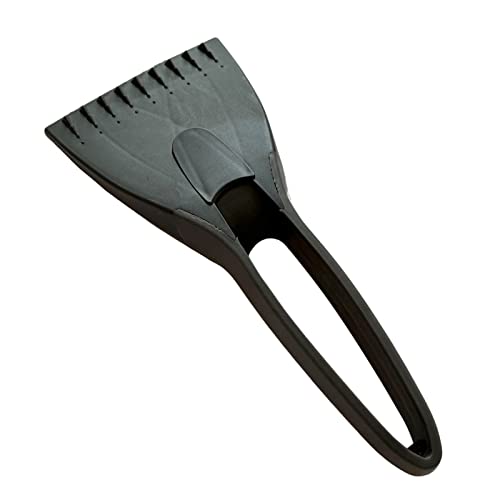 lumcov Grattoir Vitre Voiture,Le Grattoir de Glace pour Les Voitures,Grattoir à Glace Solide et Durable,Grattoir à Glace avec poignée Douce antidérapante Gratte(Noir) Cover