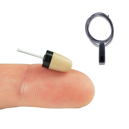 PingaOculto Pinganillo Bluetooth Movil para Examenes VIP Pro Oculto Invisible con Micrófono   Auricular Espia Inalambrico Examen Llamadas (Pinganillo VIP Pro Supermini Bluetooth Micrófono Integrado)
