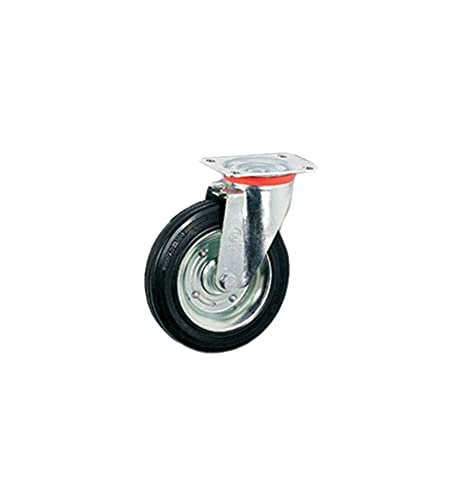 Ruota Gomma Piastra Girevole 140X110 / 200X50