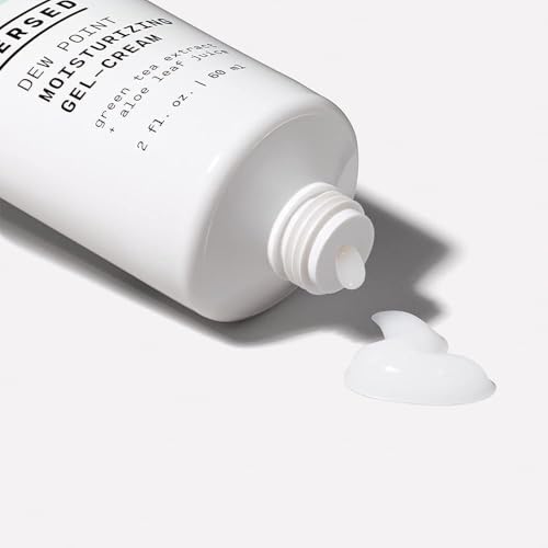 Dew Point Gel Moisturizer for Face: Antioxidant-Rich Gel Cream for Dry Skin (2 fl oz)