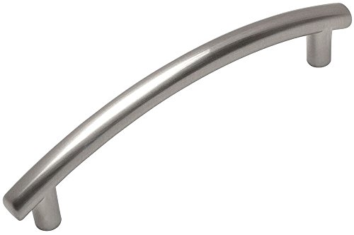 25 Pack - Cosmas 2992-96SN Contemporary Arch Satin Nickel Bar Cabinet Hardware Handle Pull - 3-3/4" (96mm) Hole Centers 25 Pack - Cosmas 2992-96SN Contemporary Arch Satin Nickel Bar Cabinet Hardware Handle Pull - 3-3/4" (96mm) Hole Centers