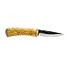 Nordklinge Vankka Tasku Messer, Stahl, schwarz/Holz, 21.2 x 2.3 x 2.1 cm