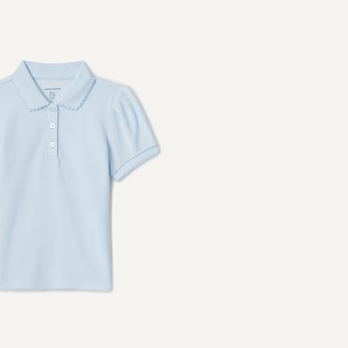 Image of Amazon Essentials Girls and Toddlers' Uniform Pique Polo Shirt