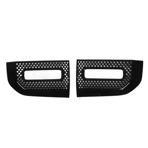 Garniture de calandre et antibrouillard noir brillant haut de gamme Defender 90 110 L663