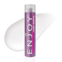Enjoy Luxury Shampoo - Eliminates Frizz Cleansing Moisturizing Smoothing - Sulfate Free For Thick Coarse or Curly Hair 10 Fl Oz