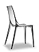 Scab Design Set 4 Vanity Chair Colore Fumè trasparente