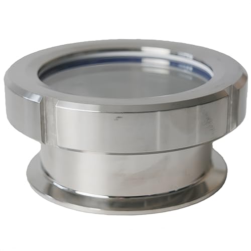 Tri Clamp Sight Glass Front Facing Stainless Steel (6 inch Tri Clamp) by oakstills - Used condition - US$84.17