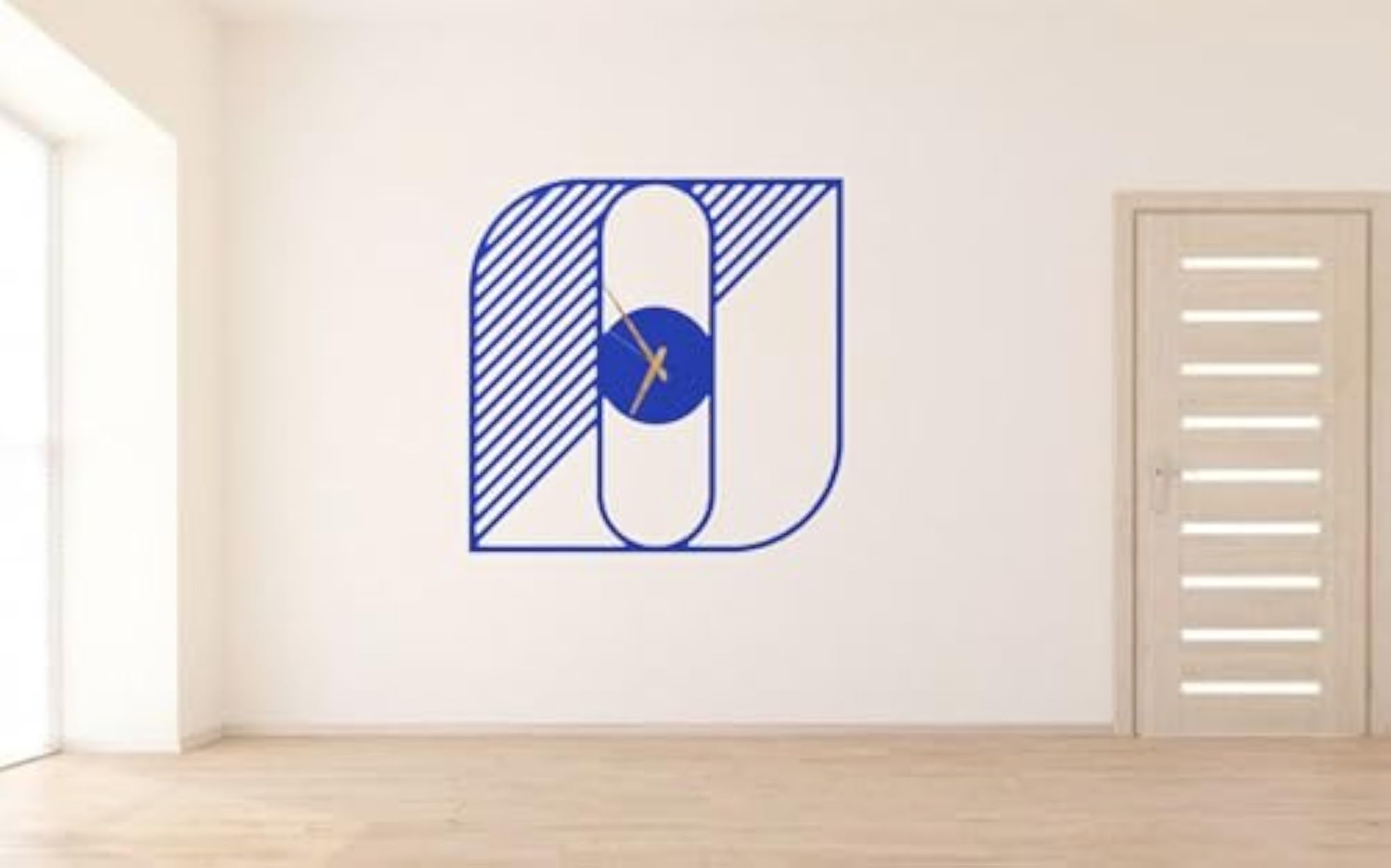 Designer Metal Wall Clock, Modern Unique Wall Watch for Home